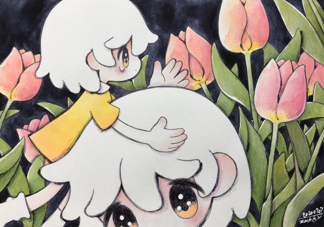 Обои картинки фото аниме, unknown,  другое , девушка