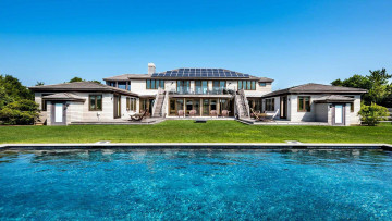 Картинка города -+здания +дома вилла архитектура фасад солнечные батареи роскошный комплекс с бассейном casa katama