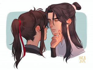 Картинка аниме mo+dao+zu+shi вэй усянь лань ванцзи