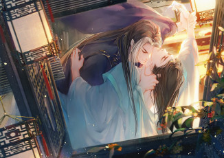 Картинка аниме thousand+autumns заклинатели окно