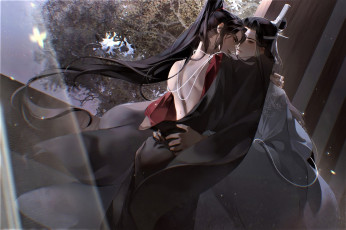 Картинка аниме mo+dao+zu+shi вэй усянь лань ванцзи