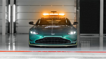 Картинка aston+martin+vantage+f1 автомобили aston+martin зеленый