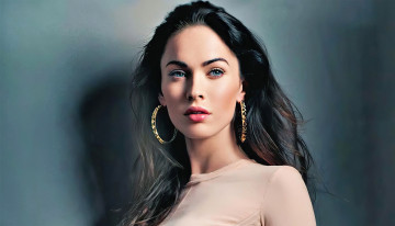 Картинка рисованное люди megan fox актриса