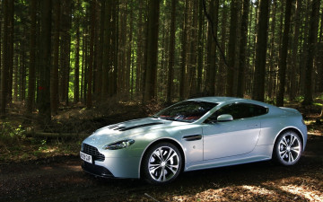 Картинка aston+martin+v12+vantage автомобили aston+martin светлый лес