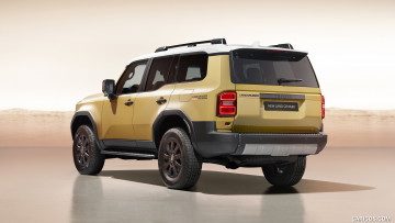 Картинка 2024+toyota+land+cruiser+first+edition автомобили toyota land cruiser 2024 года выпуска первая версия тoйота джип золотой