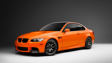 Картинка bmw+e92 автомобили bmw оранжевый