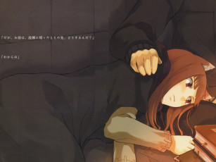 Картинка аниме spice and wolf
