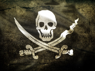 Картинка весёлый роджер рисованные другое