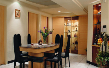 Картинка интерьер столовая