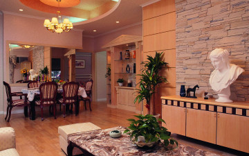 Картинка интерьер столовая