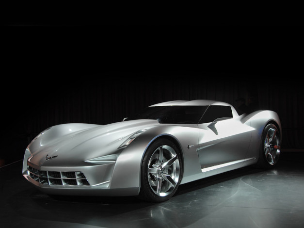 Обои картинки фото автомобили, corvette