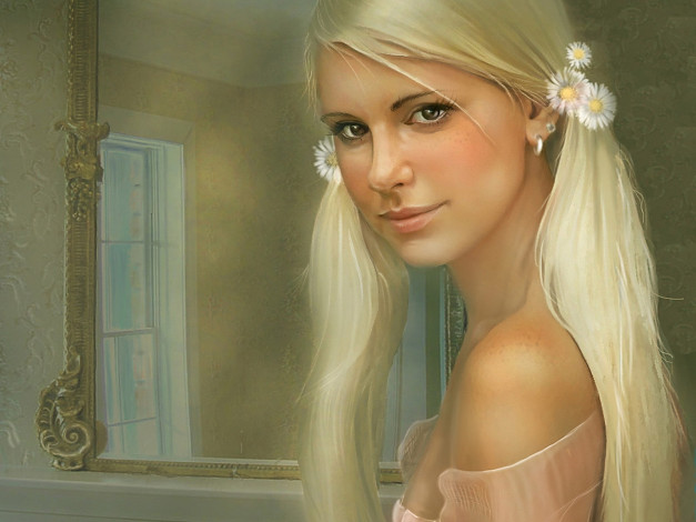 Обои картинки фото фэнтези, девушки