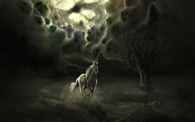 Обои картинки фото фэнтези, единороги