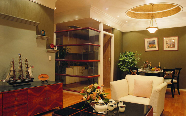 Обои картинки фото интерьер, гостиная