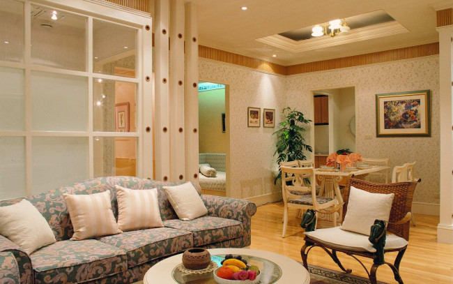 Обои картинки фото интерьер, гостиная