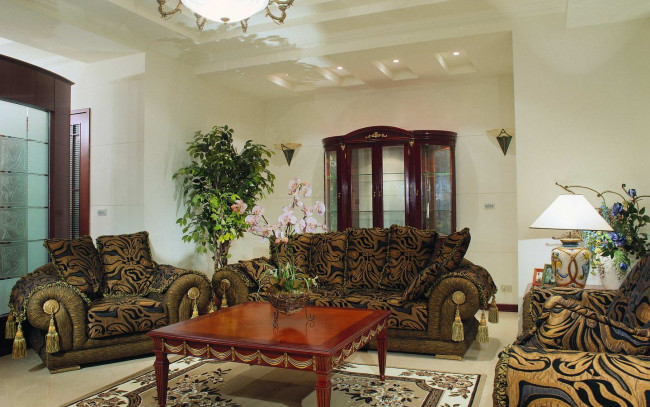 Обои картинки фото интерьер, гостиная