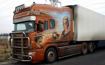 Картинка автомобили scania