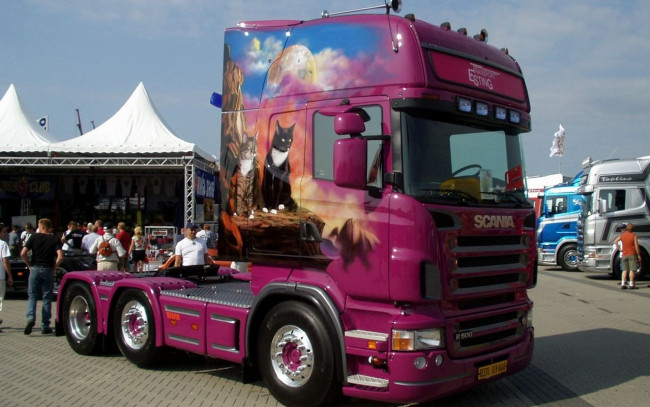 Обои картинки фото автомобили, scania