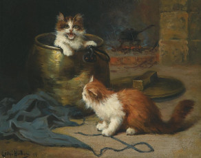 Картинка рисованные leon charles huber