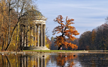 Картинка природа парк nymphenburg park мюнхен германия