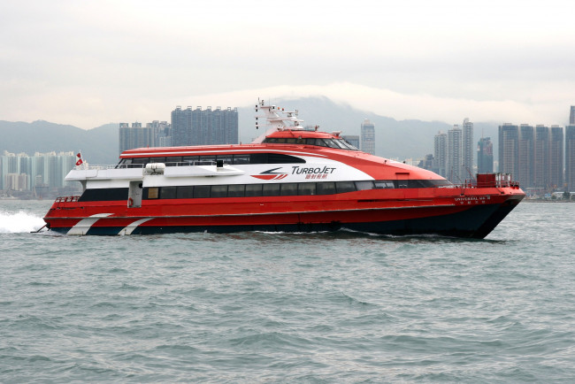 Обои картинки фото корабли, катера, красный, дорогой