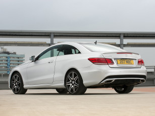 Картинка автомобили mercedes-benz e 400 coupe amg sports package uk-spec c207 2013г светлый