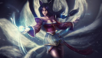 Картинка видео+игры league+of+legends ушки лисица