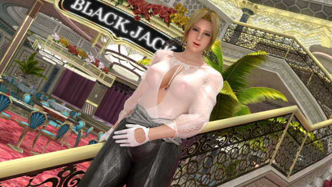 Обои картинки фото видео игры, dead or alive 5, девушка, взгляд