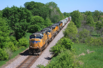 Картинка техника поезда железная дорога рельсы локомотив состав