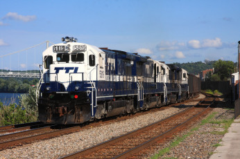 Картинка техника поезда железная дорога рельсы локомотив состав