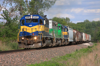 Картинка техника поезда железная дорога рельсы локомотив состав