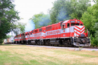 Картинка техника поезда железная дорога рельсы локомотив состав