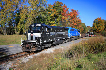 Картинка техника поезда железная дорога рельсы локомотив состав