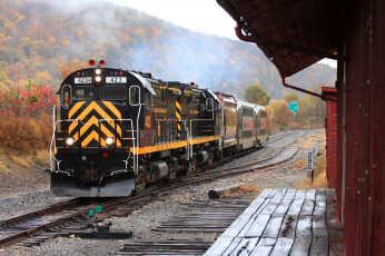 Картинка техника поезда железная дорога рельсы локомотив состав