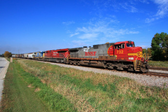 Картинка техника поезда железная дорога рельсы локомотив состав