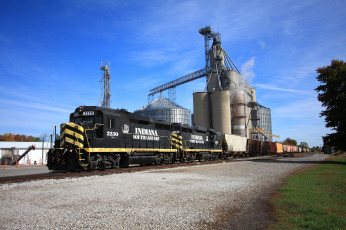 Картинка техника поезда железная дорога рельсы локомотив состав