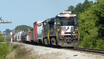 Картинка техника поезда железная дорога рельсы локомотив состав