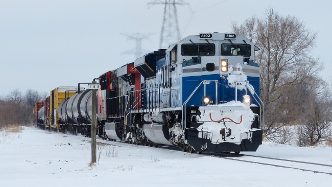 Обои картинки фото техника, поезда, железная, дорога, рельсы, локомотив, состав