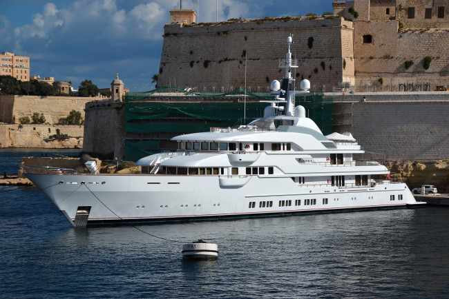 Обои картинки фото hampshire ii, корабли, Яхты, суперяхта