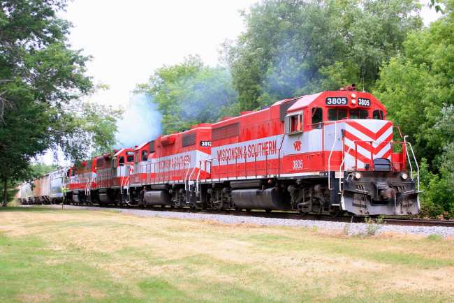 Обои картинки фото техника, поезда, железная, дорога, рельсы, локомотив, состав