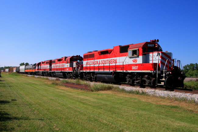 Обои картинки фото техника, поезда, железная, дорога, рельсы, локомотив, состав