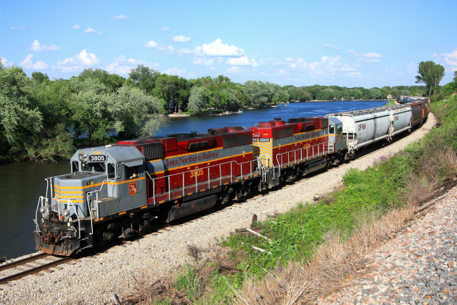 Обои картинки фото техника, поезда, железная, дорога, рельсы, локомотив, состав