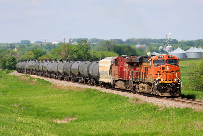 Обои картинки фото техника, поезда, железная, дорога, рельсы, локомотив, состав