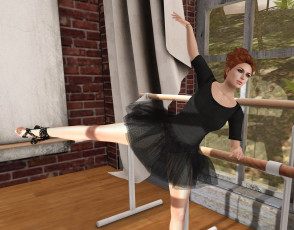 Картинка 3д+графика люди+ people девушка взгляд фон