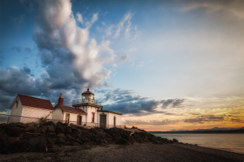 Картинка природа маяки маяк побережье