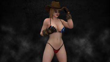 Картинка 3д+графика люди+ people фон взгляд девушка