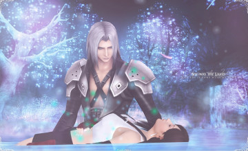 Картинка видео+игры final+fantasy+vii пара