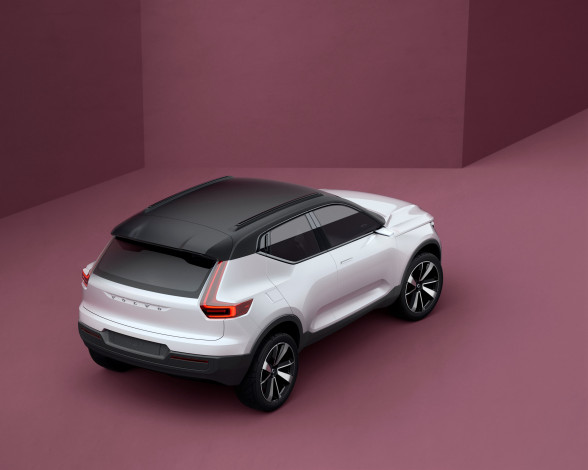 Обои картинки фото автомобили, volvo, 40-2, 2016г, concept