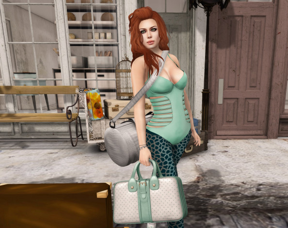 Обои картинки фото 3д графика, люди , people, рыжая, фон, взгляд, девушка