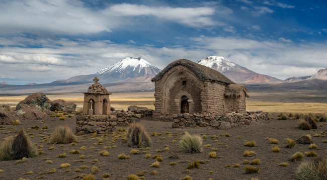 Обои картинки фото sajama national park, природа, пейзажи, равнина, горы